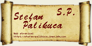 Stefan Palikuća vizit kartica